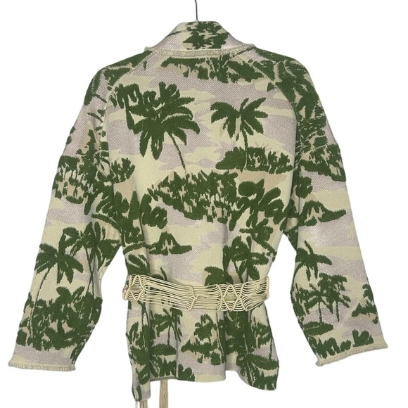 Maje Aloha Cardigan with Palm Tree Motifs NWT - Picture 6 of 16